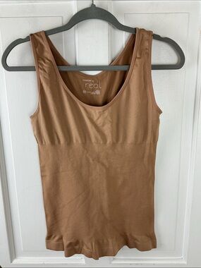 Comfort by Real Slimming Tank Top Nude 2X NWOT